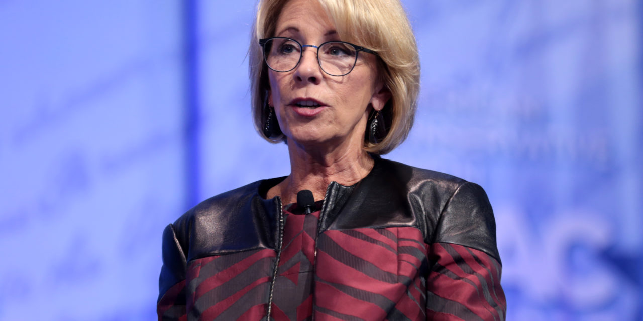 Betsy DeVos and the Charter School Movement Use a Pandemic to Advance Their Agendas